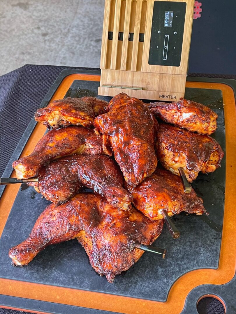Grilled Chicken With Chipotle BBQ Sauce