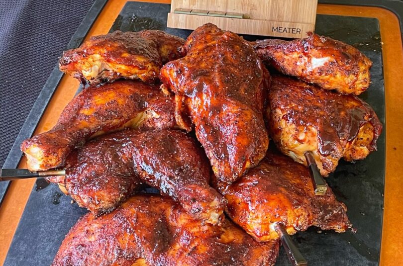 Grilled Chicken With Chipotle BBQ Sauce