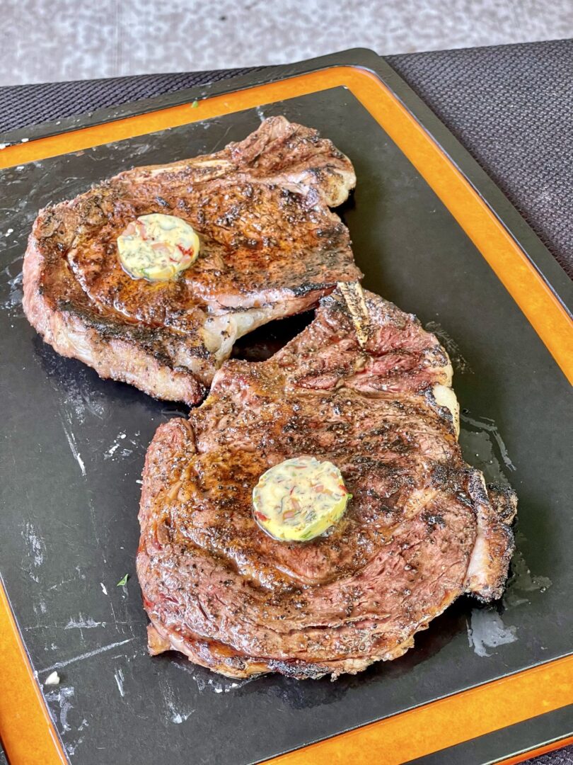 finished ribeye