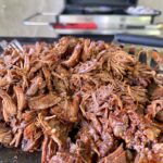 chopped meat for birria tacos