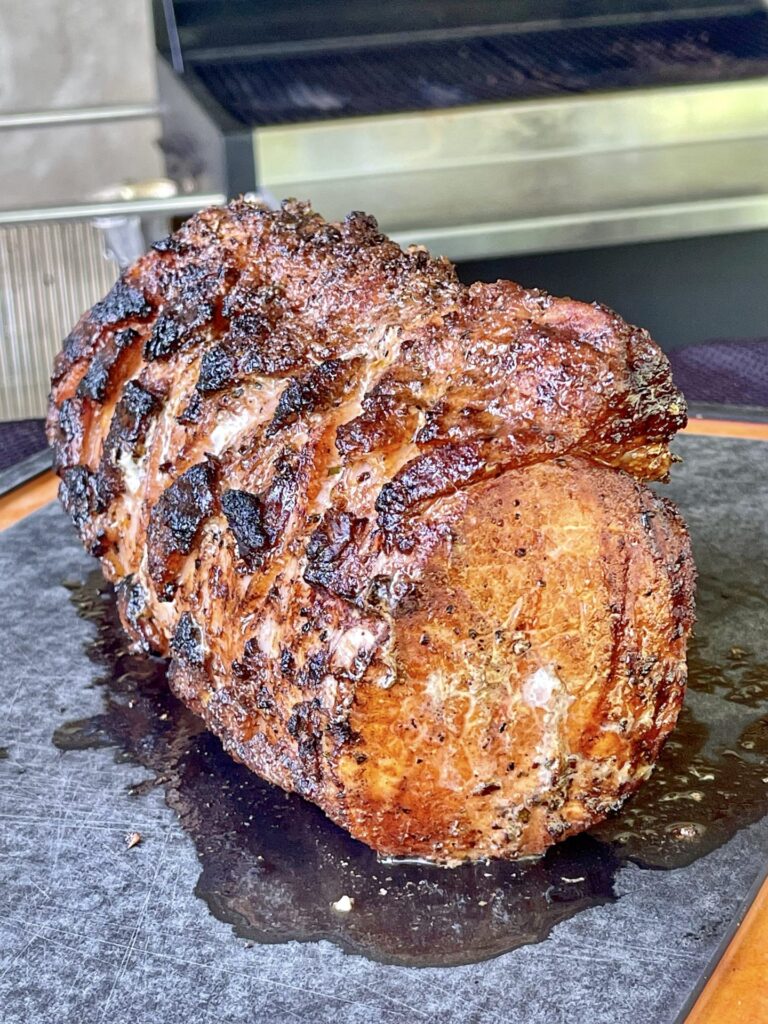 finished pork loin