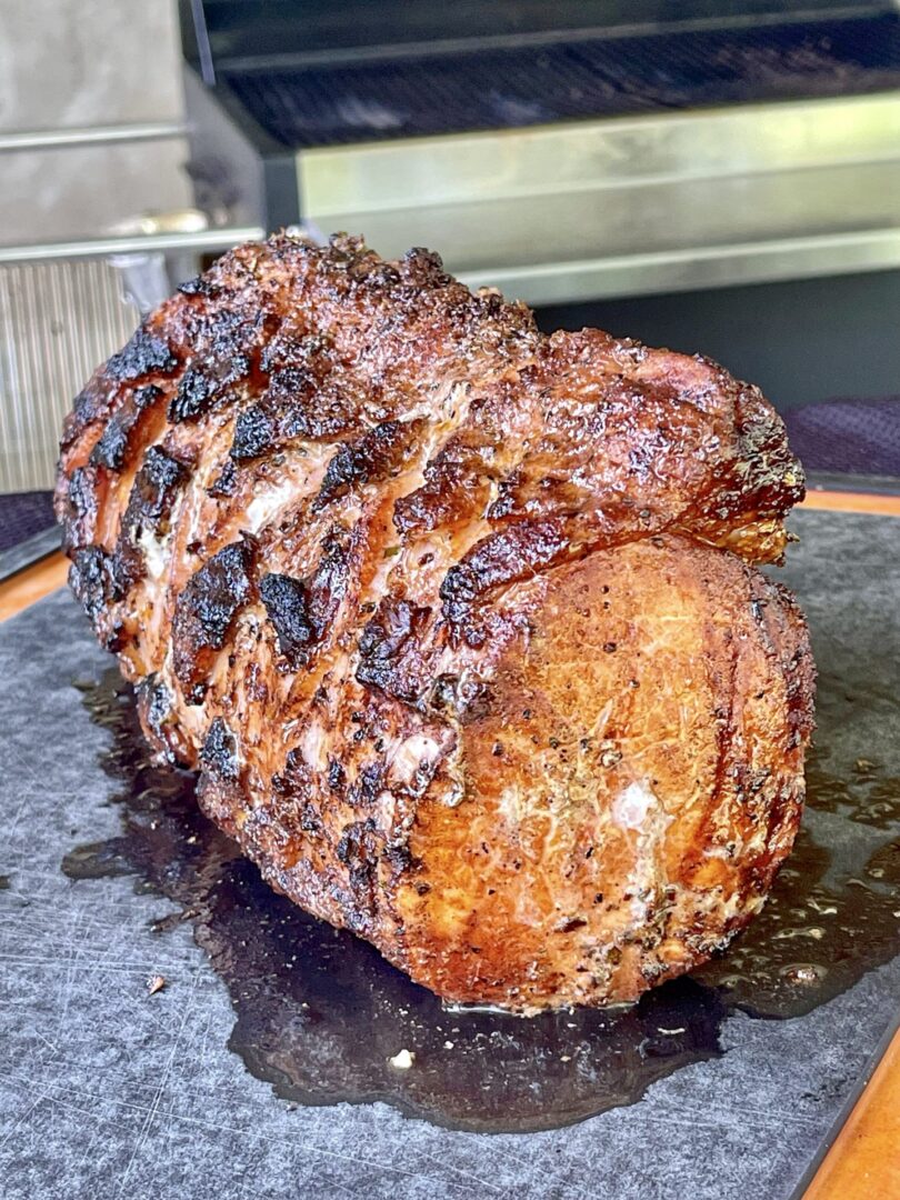 finished pork loin