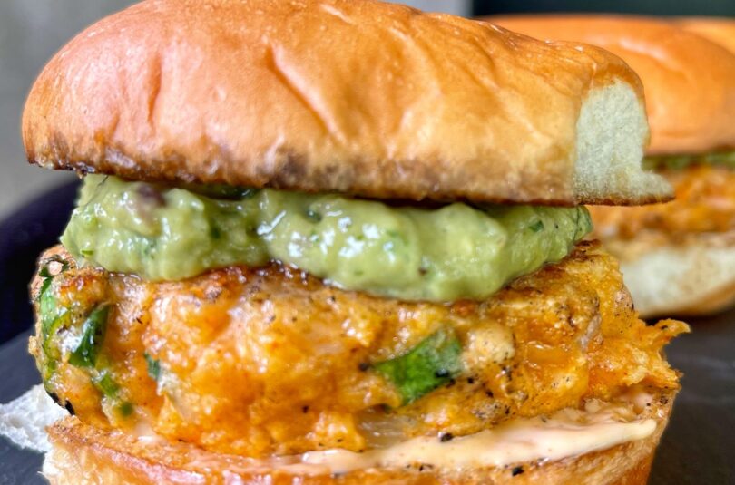 shrimp burger
