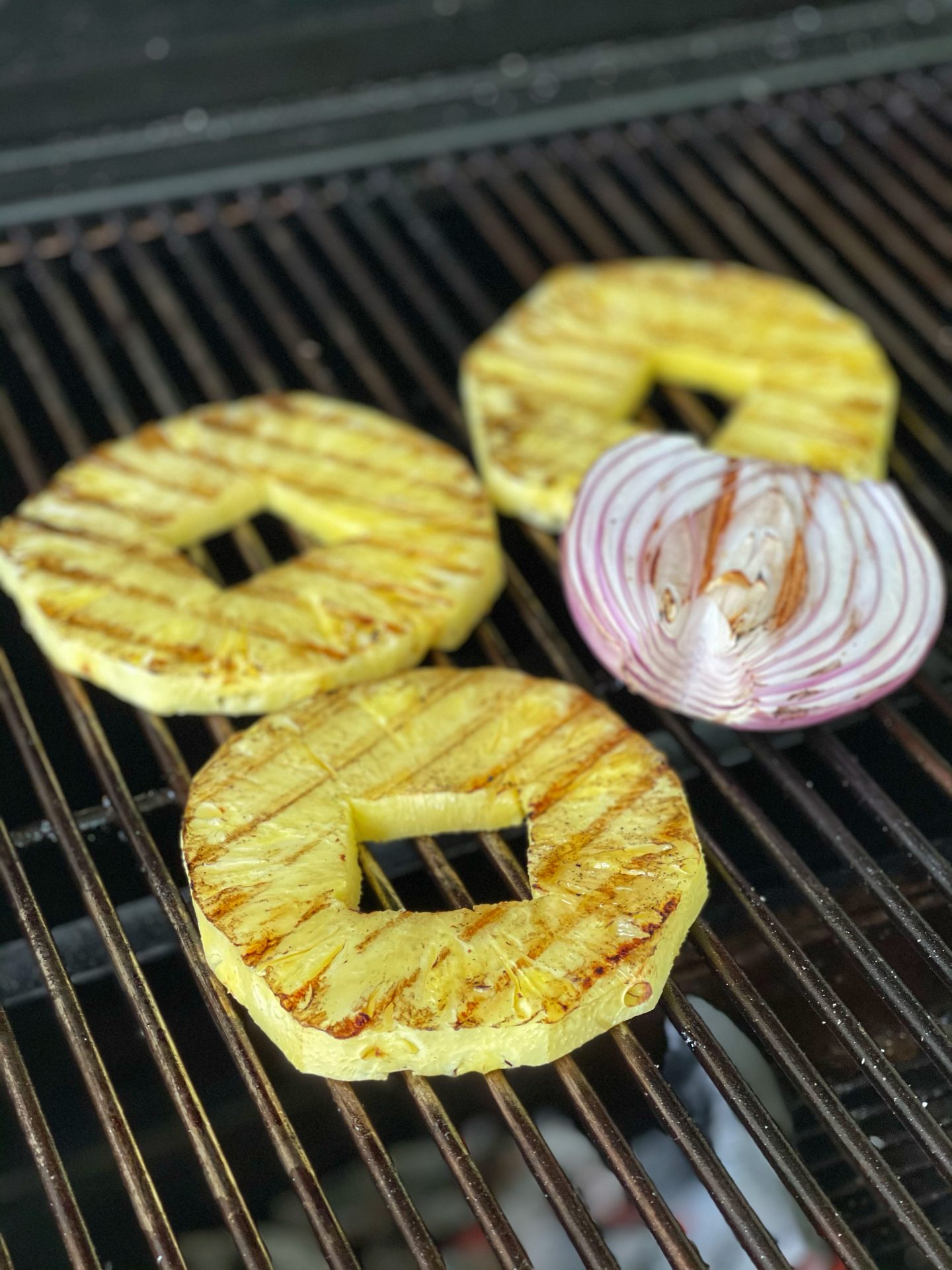 roasted pineapple