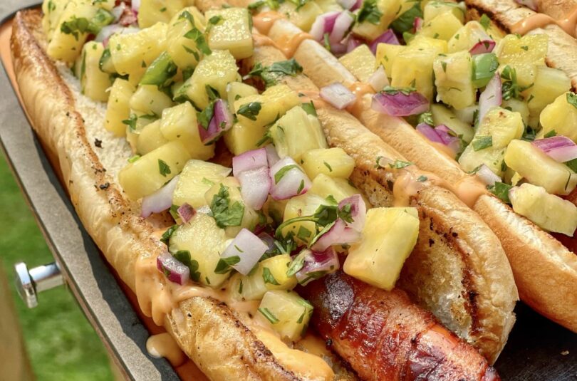 Hawaiian hot dog