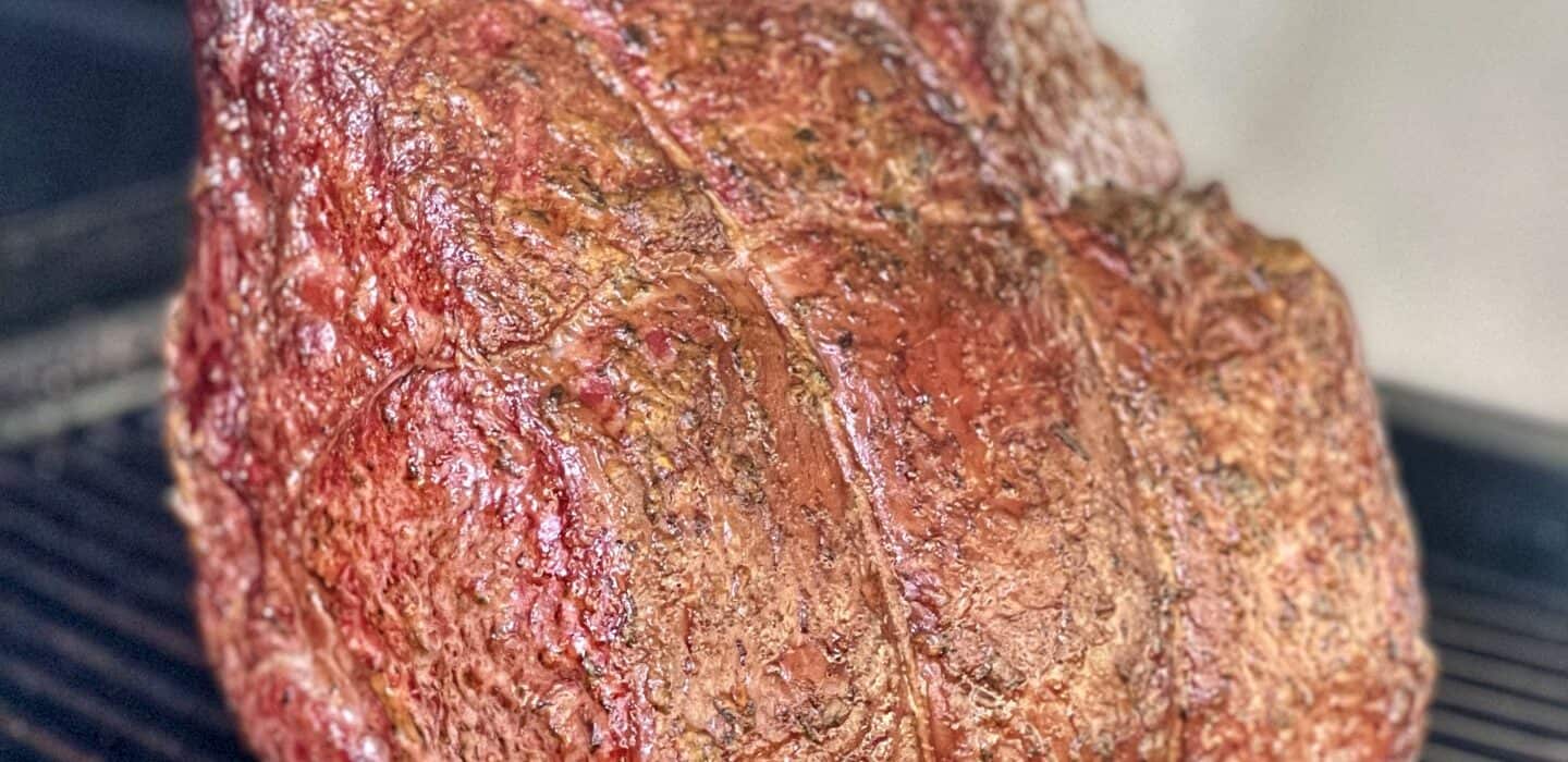 smoked prime rib recipe