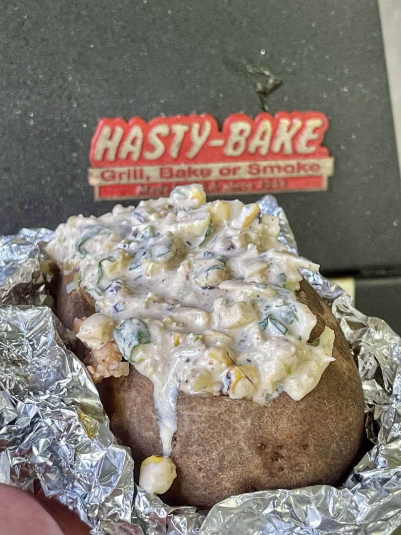 elote baked potato