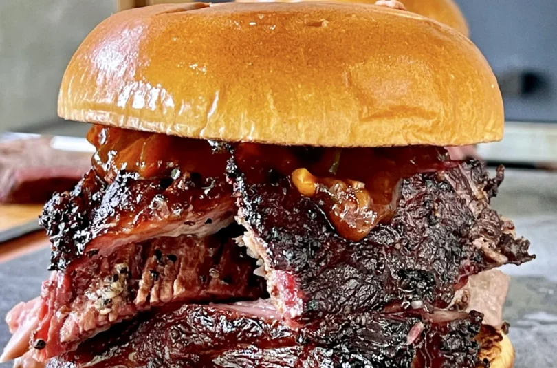 Smoked Brisket Sandwich