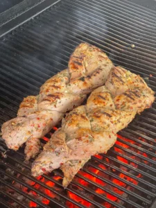 braided pork loin