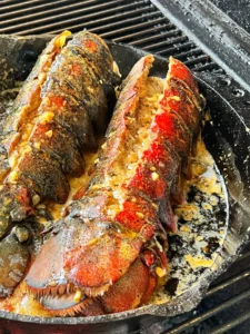 poached lobster tails recipe