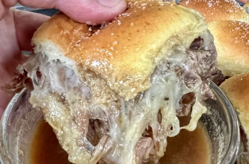 french onion dip slider