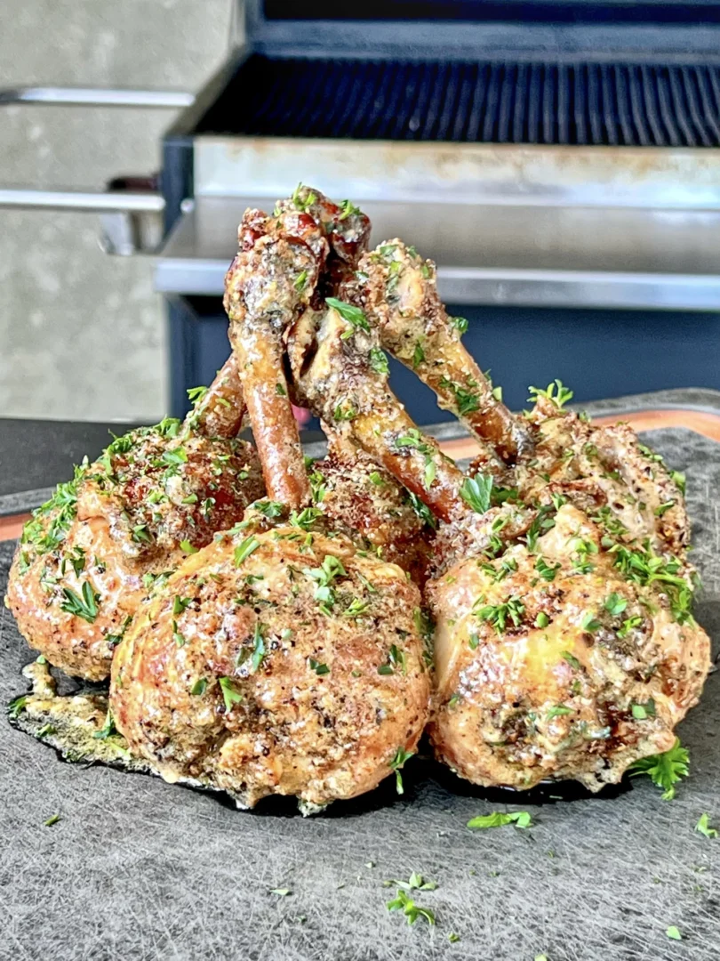 Lollipop lemon pepper chicken