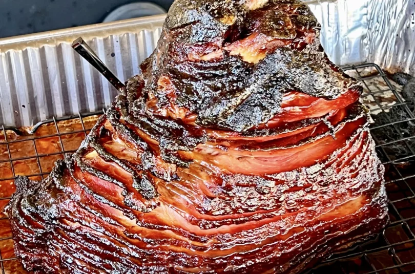 honey glazed ham