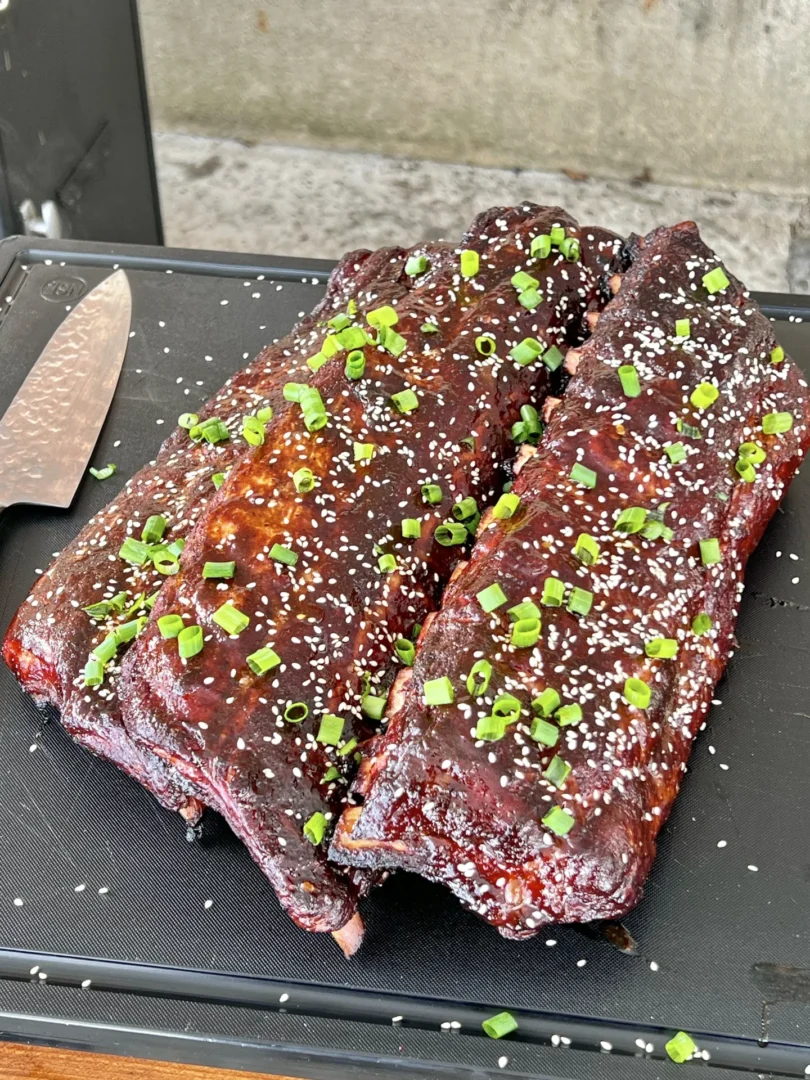hoisin glazed ribs