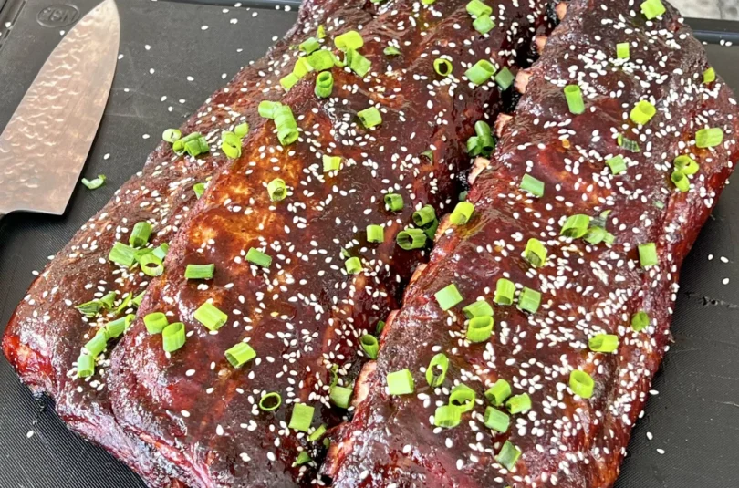 hoisin glazed ribs