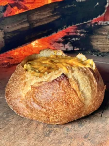queso bread bowl