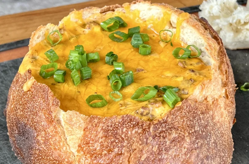 queso bread bowl