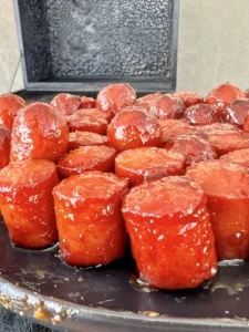 hot dog burnt ends