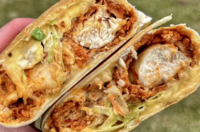 nashville hot chicken burritos
