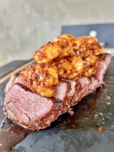 honey garlic surf n turf