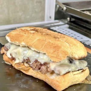 mushroom swiss sandwich