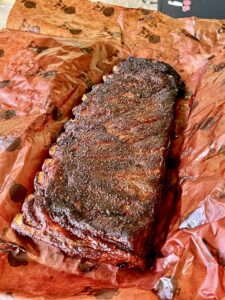 maple cayenne glazed ribs