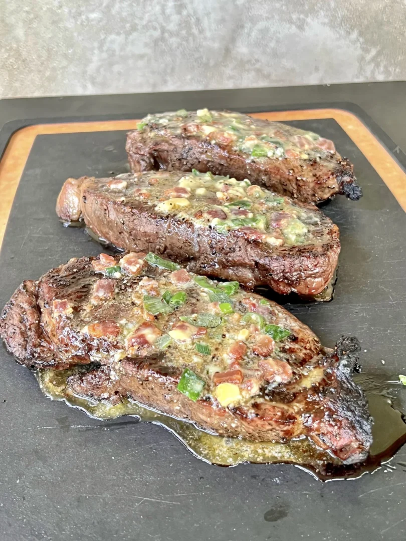 NY Strip steaks