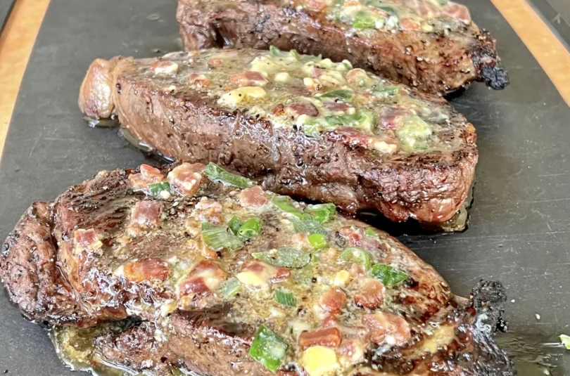 NY Strip steaks
