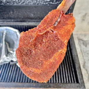 seasoned ribeye