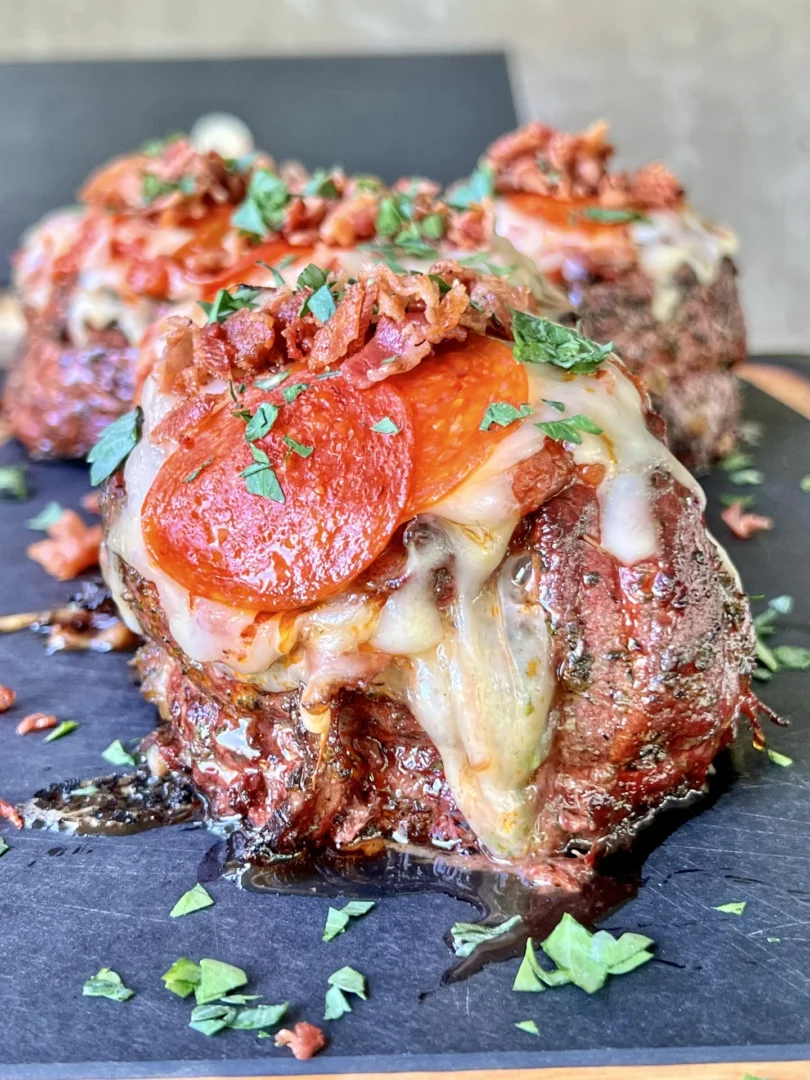 steak and pizza pinwheel