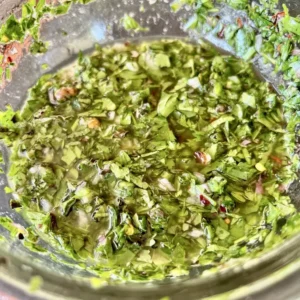 roasted garlic chimichurri recipe