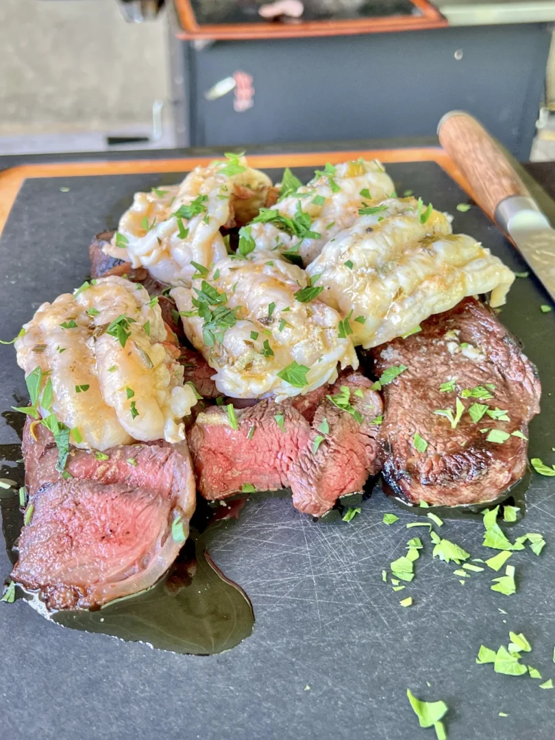 Surf N Turf Steak and Lobster