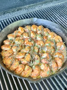 smoking shrimp