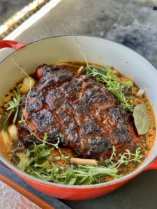 leg of lamb recipe in a dutch oven