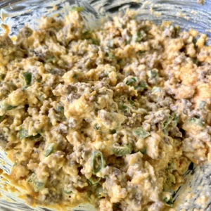 insides of the egg roll
