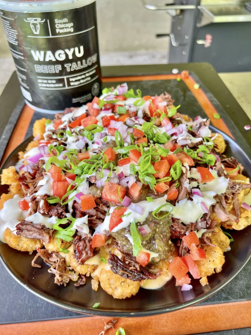 beef rib tater tots