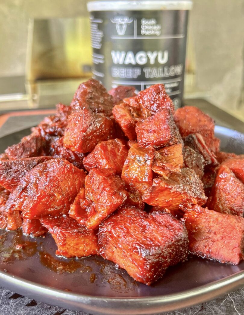 Honey Sriracha Poor Man’s Burnt Ends