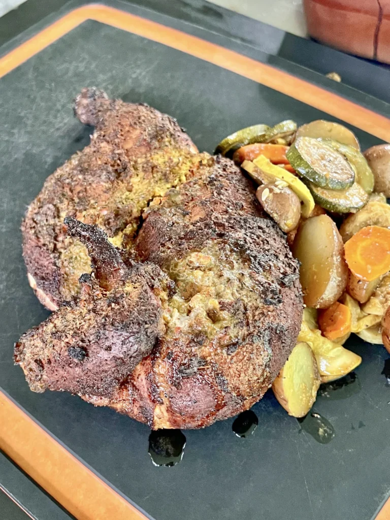 Smoked Spanish Chicken Halves