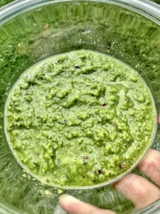 fresh pesto