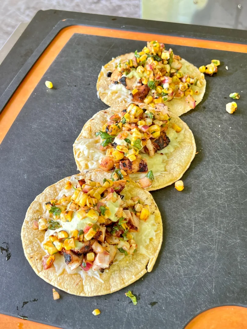 chipotle chicken tacos