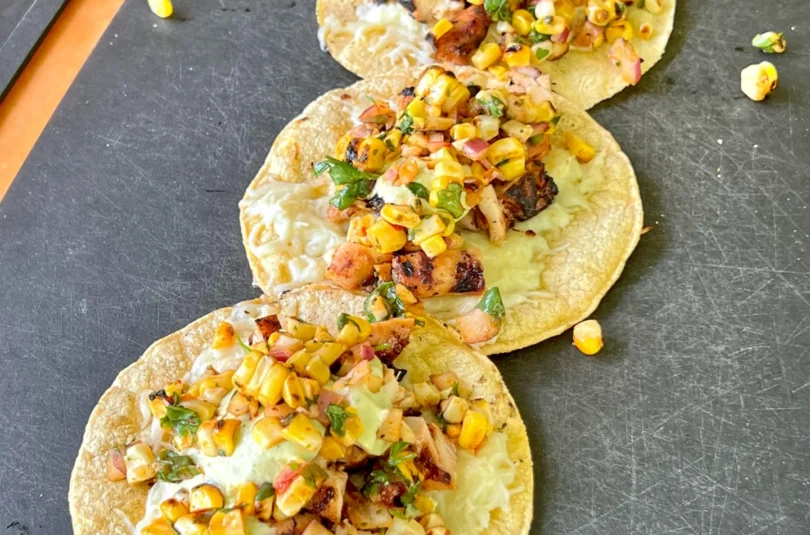 chipotle chicken tacos