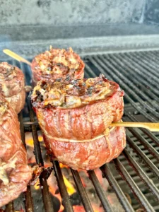 pinwheel on he grill