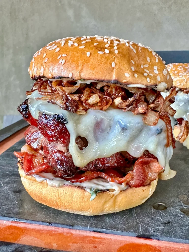 smoked steak sandwich