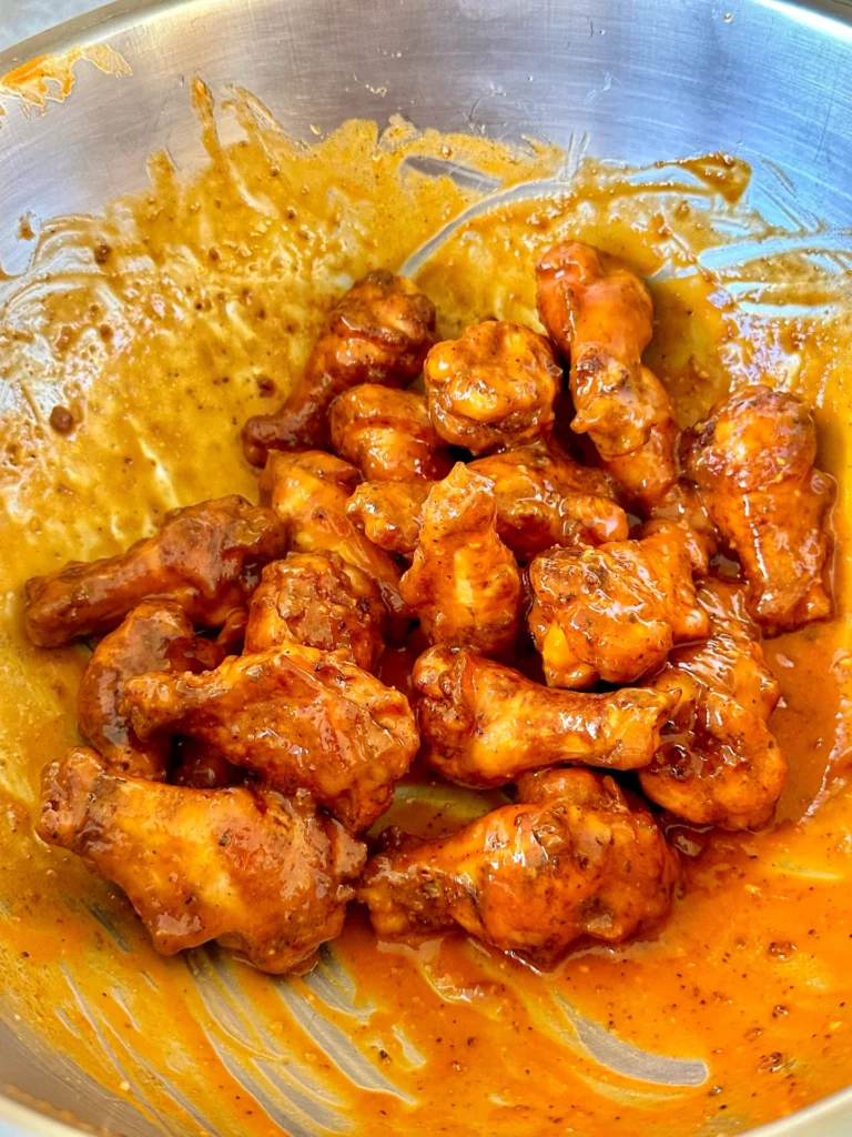 buffalo sauce on chicken wings