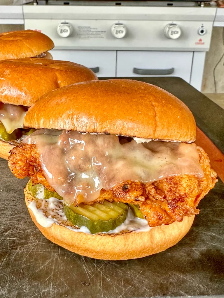 nashville hot chicken sandwich 