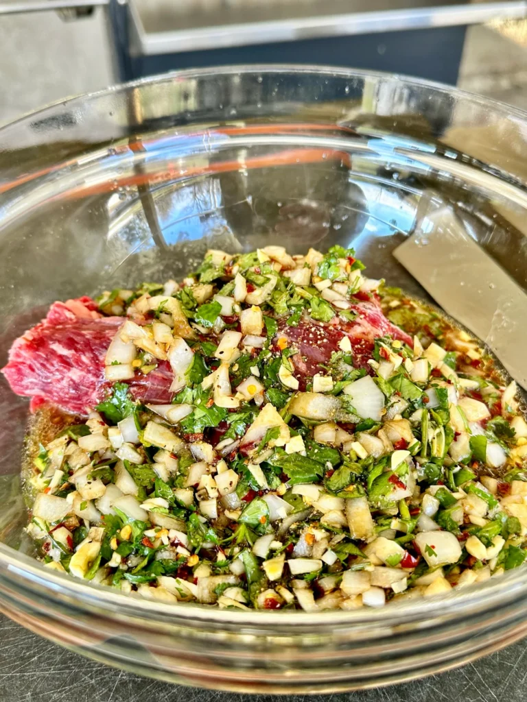 steak marinade in a bowl