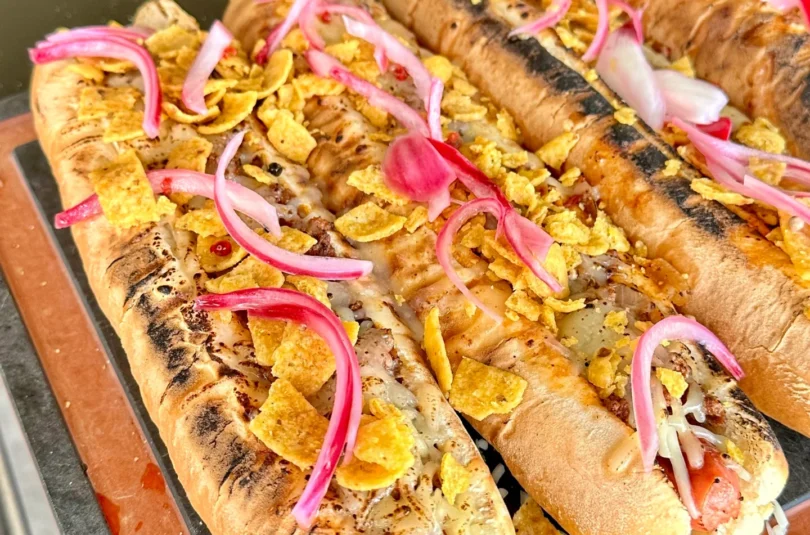 footlong chili cheese dogs