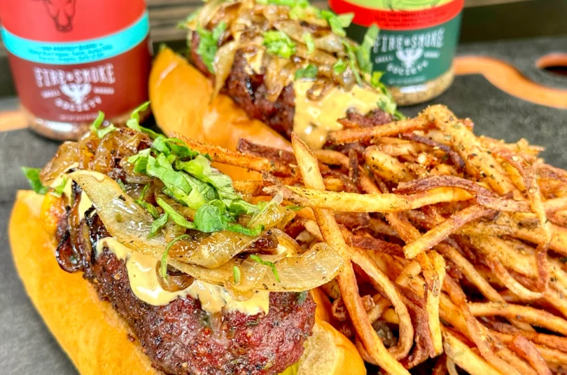 Animal Style Burger Dogs