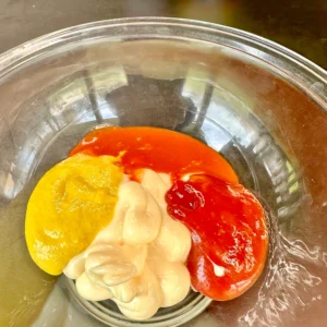sauce for the burger dogs