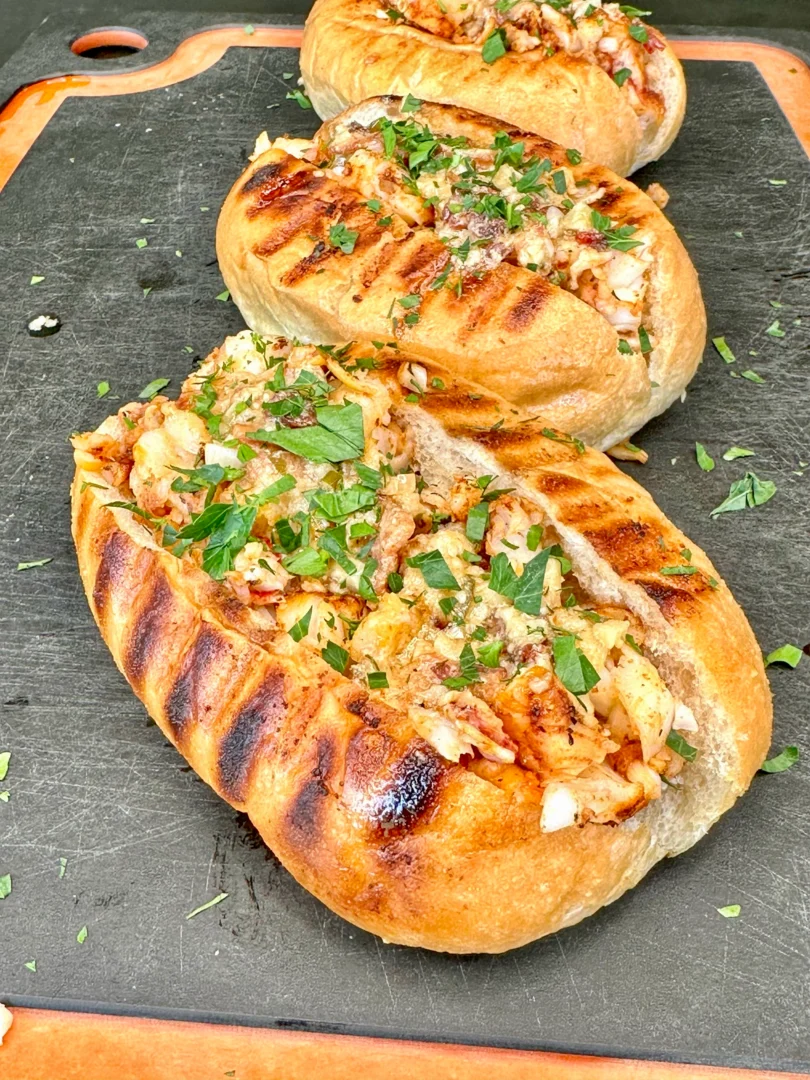 finished lobster roll recipe
